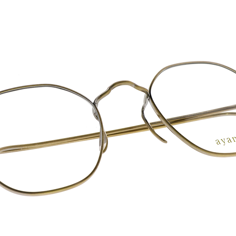 ayame メガネ | 【ayame】 SIX シックス AG（Antique Gold） POKER