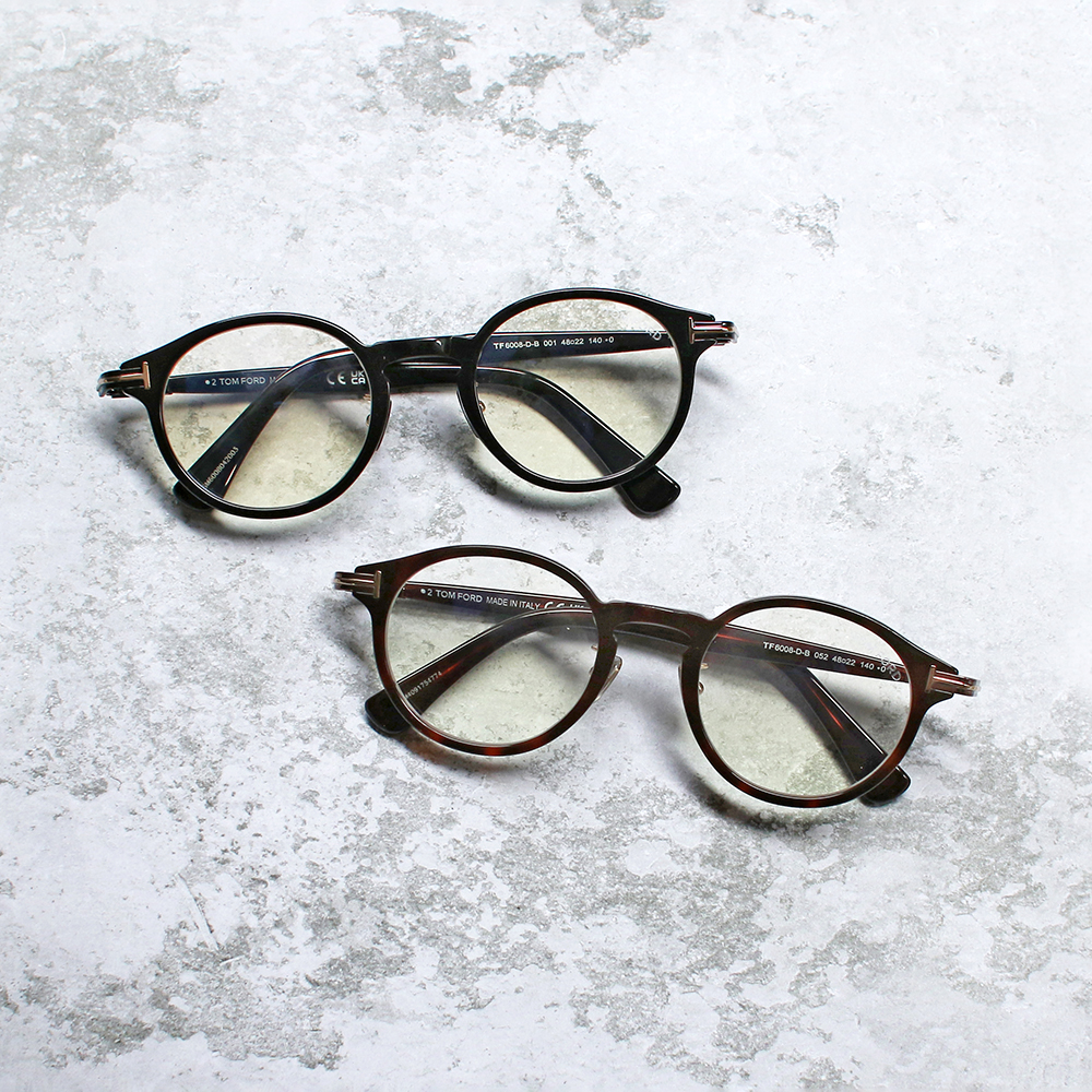 TOM FORD メガネ | 【TOM FORD】 TF6008-D-B 001（ブラック） ブルー