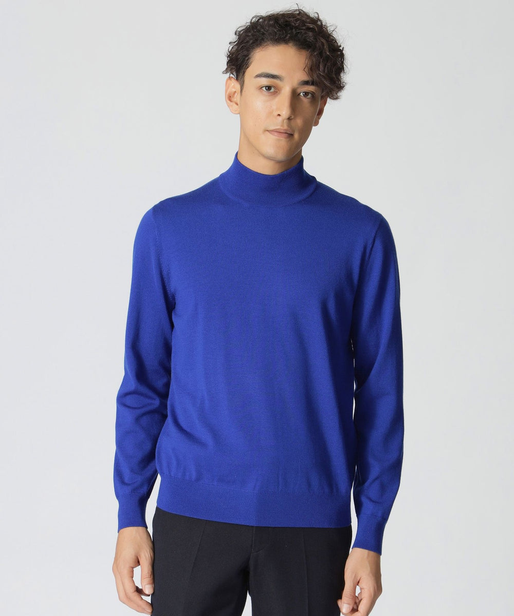 Nikkei magazine掲載】【Washable】ハイネックセーター(トップス