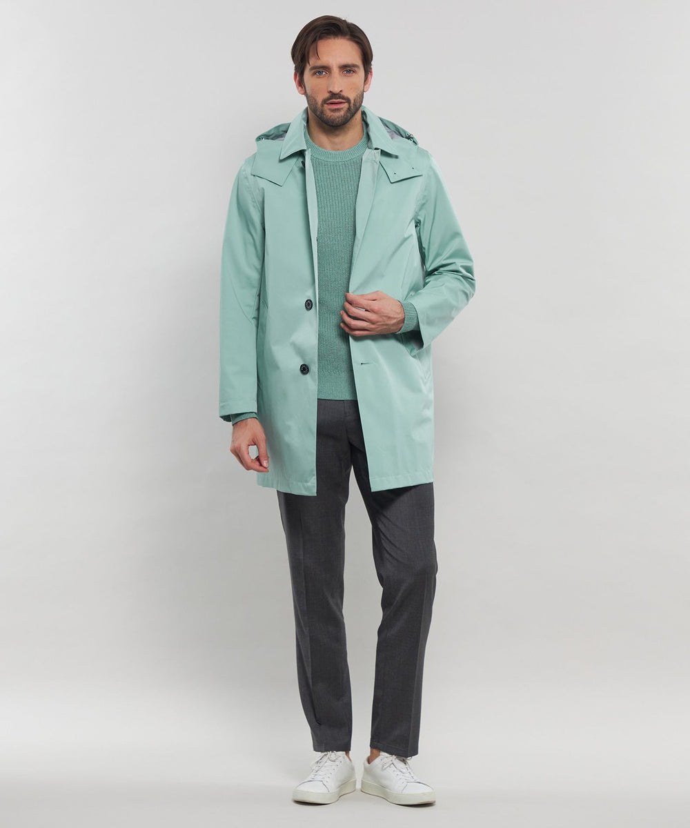 ステンカラーフーデットコート(コート)｜MACKINTOSH LONDON