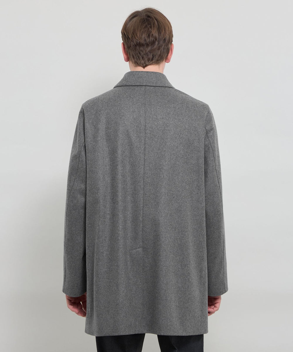 WEB・一部店舗限定】【DUNFORD】ウールメルトンステンカラーコート