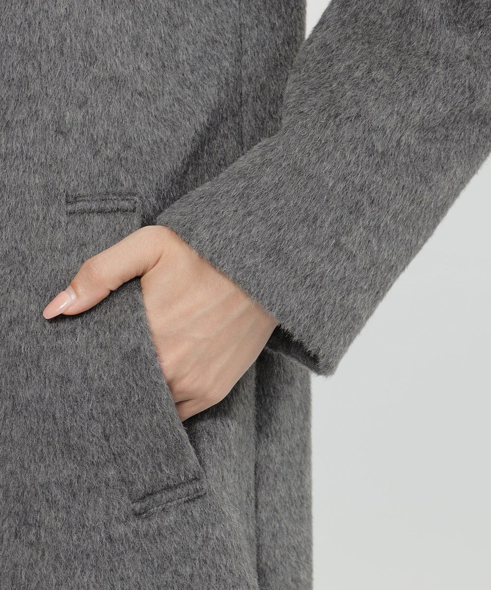 アルパカモヘヤシャギー コート(コート)｜Paul Stuart(ポール