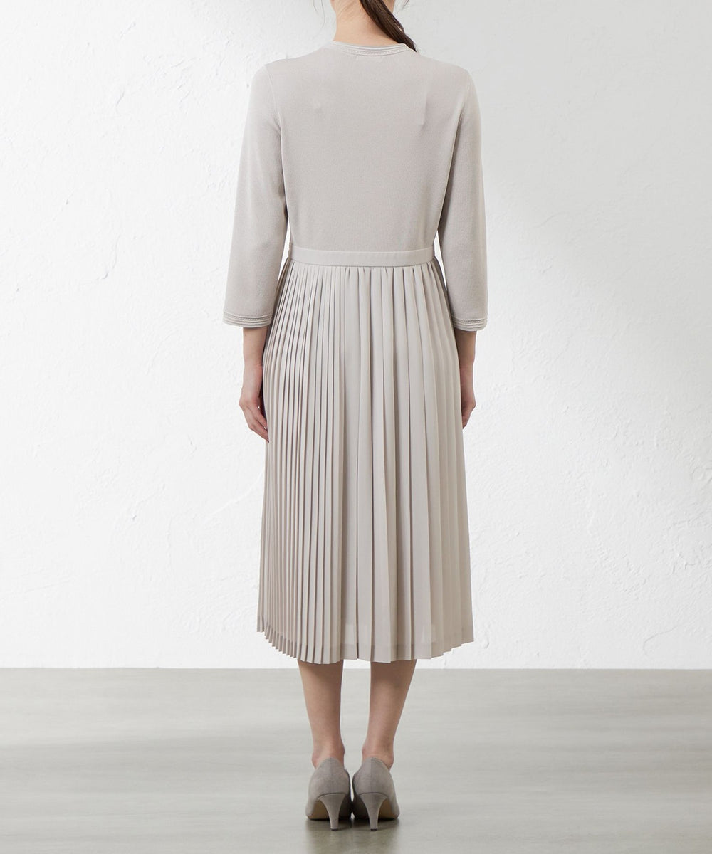 布帛コンビニットワンピワンピース(ワンピース)｜AMACA(アマカ)の