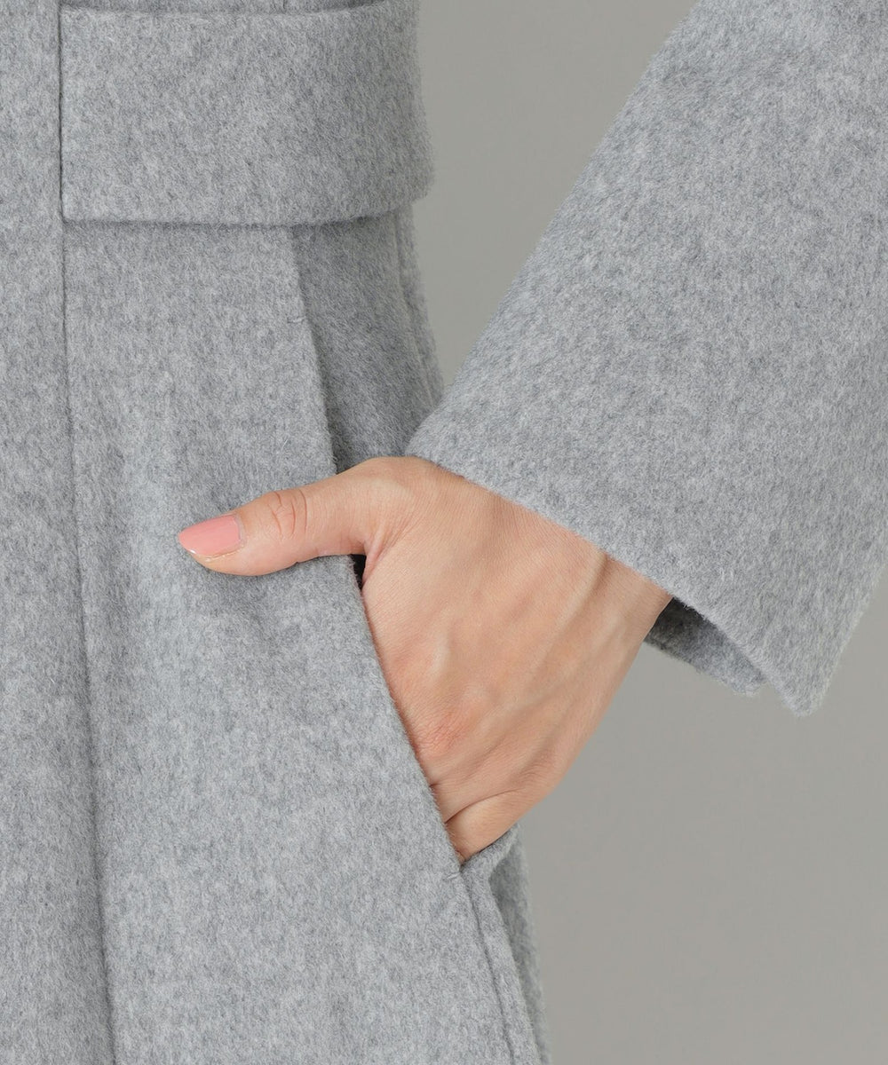 ウールビーバー ロングコート(コート)｜TO BE CHIC(トゥー ビー シック