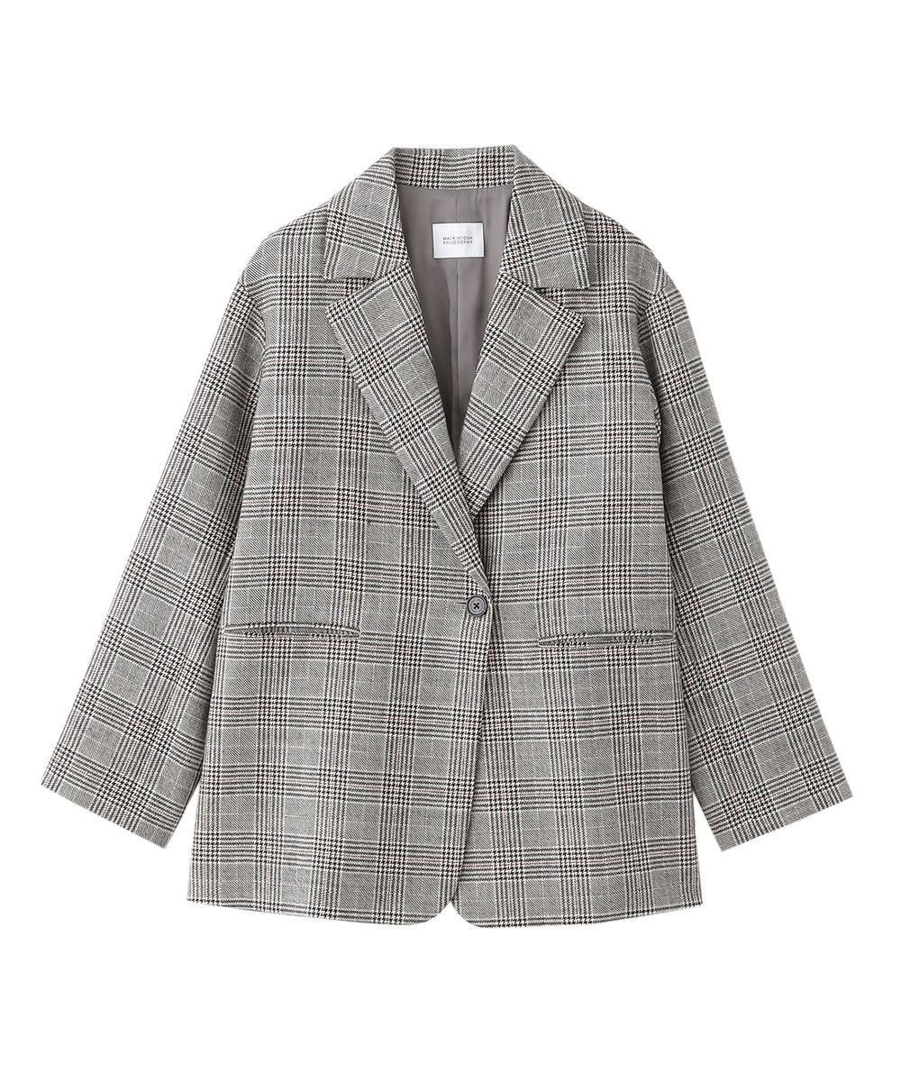 Tifty（ティフティ）】 チェックツイード(ジャケット)｜MACKINTOSH