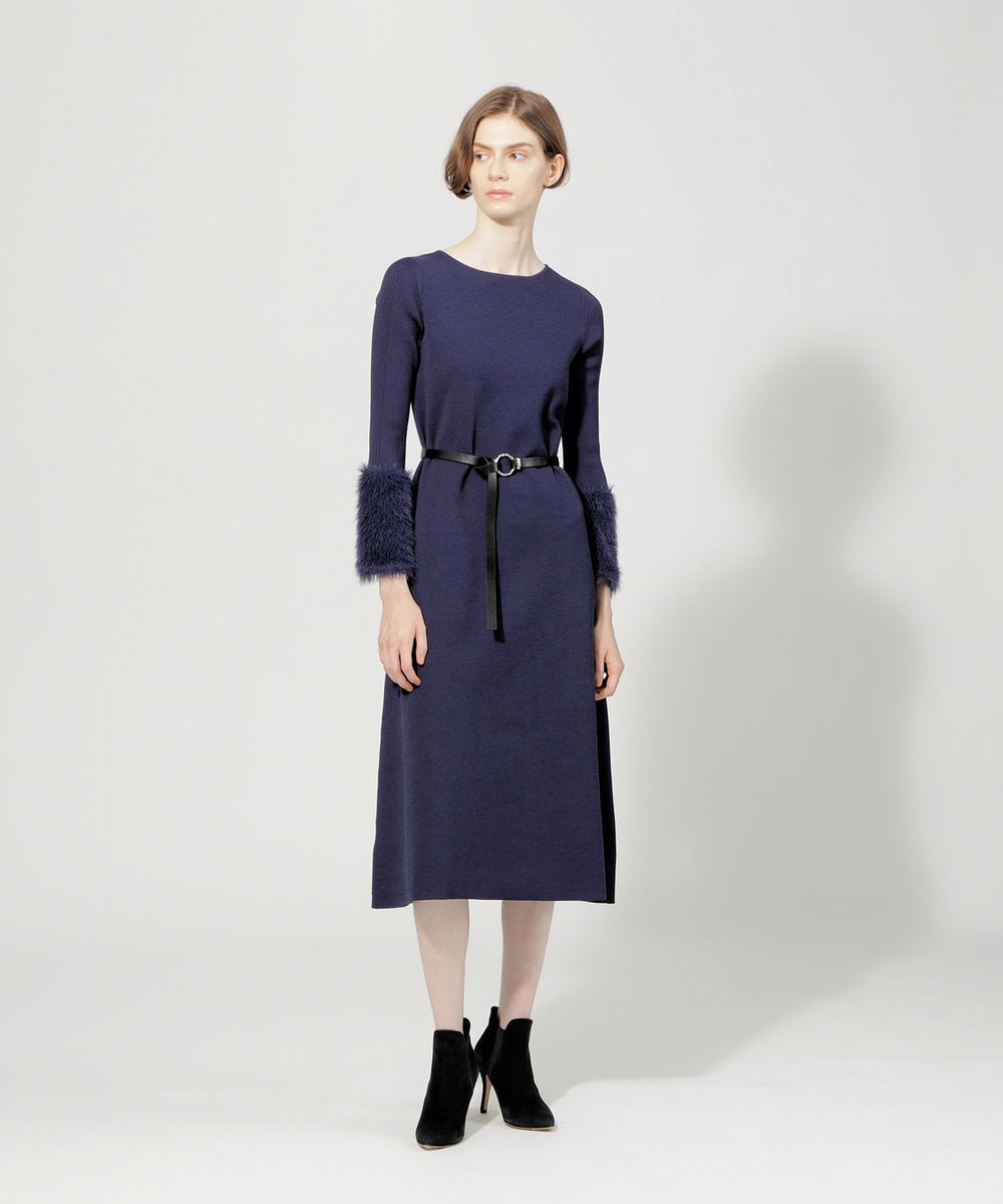 フェザーコンビ ニットドレス(ワンピース)｜EPOCA(エポカ)の