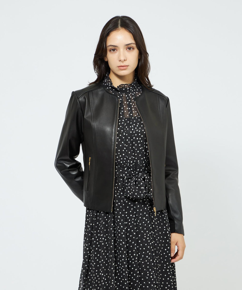 EPOCA STORIA】ソフトラムレザージャケット《WEB＆EPOCA THE SHOP店舗