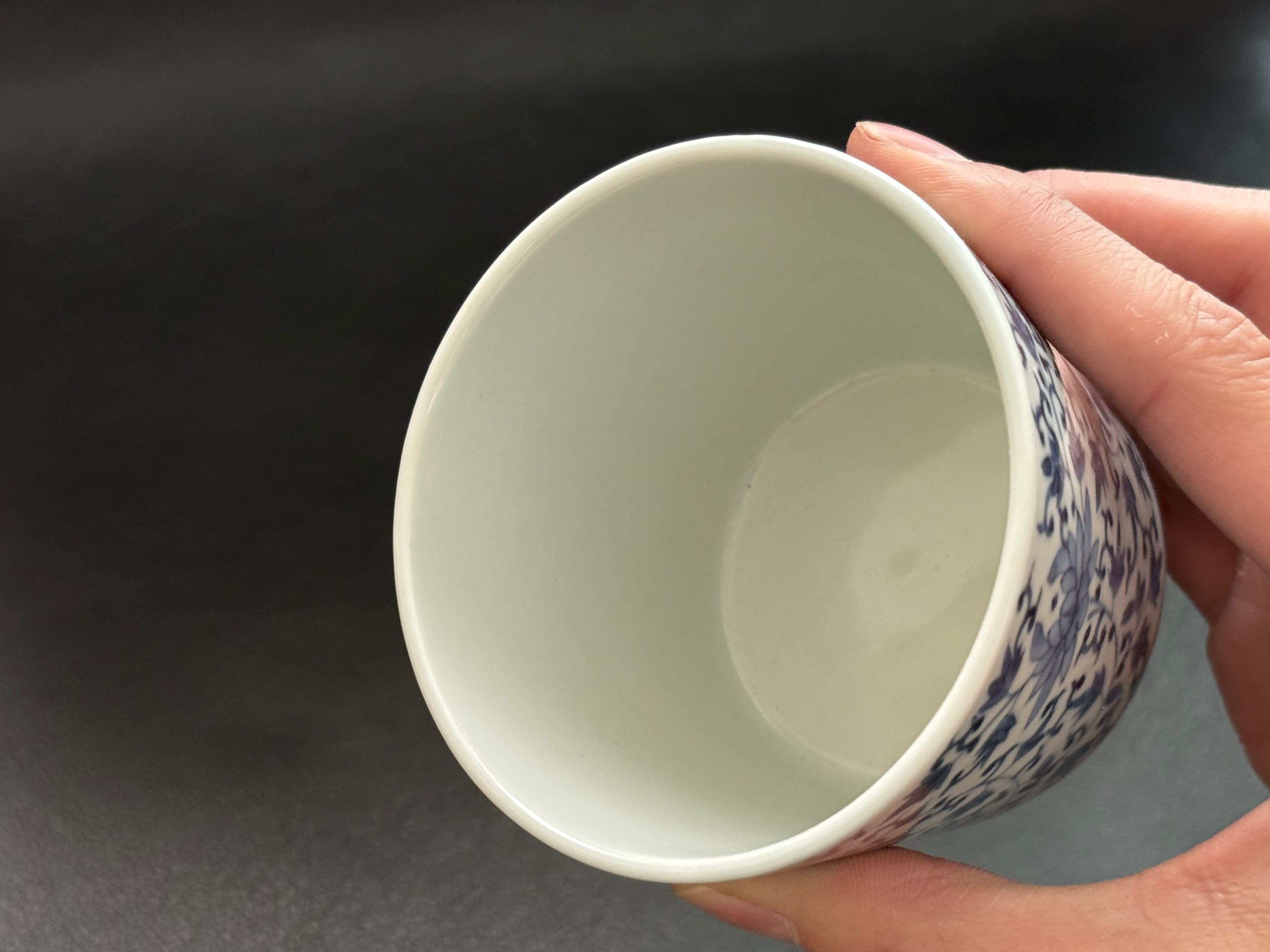 有田焼 染付花唐草 蕎麦猪口（大） – SAGA COLLECTIVE