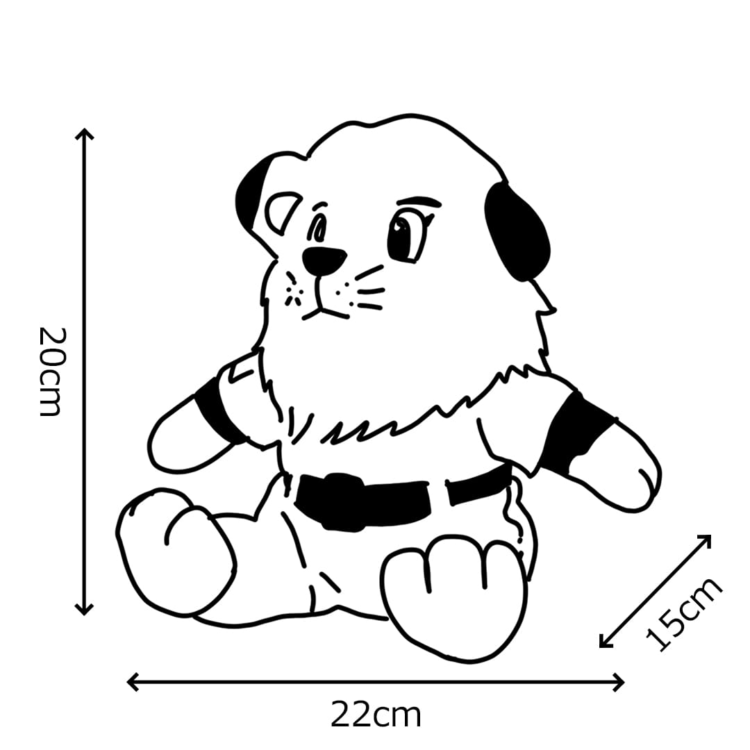 お座りレオS 白獅子ユニフォームVer.: 雑貨 | 埼玉西武ライオンズ公式