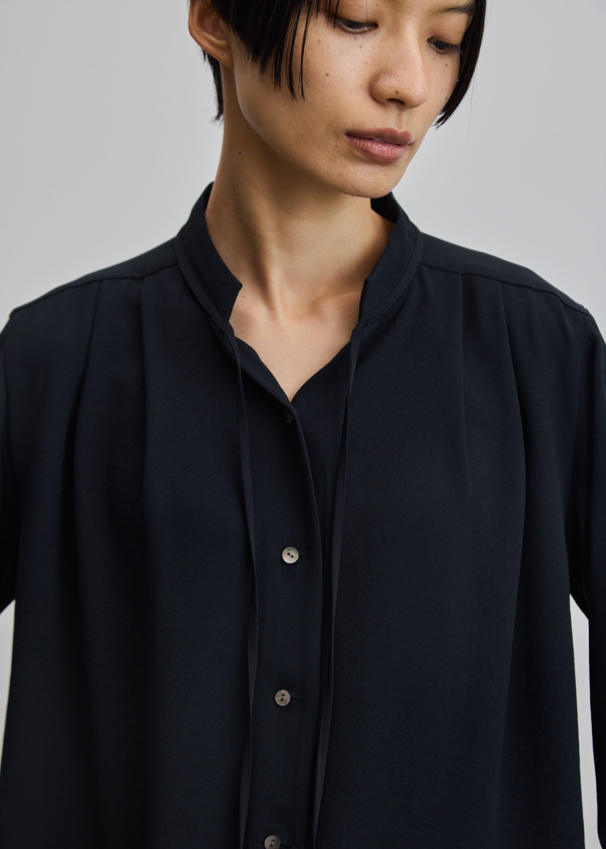 ジョーゼットリボンブラウス - SOÉJU online store｜上質な大人の女性