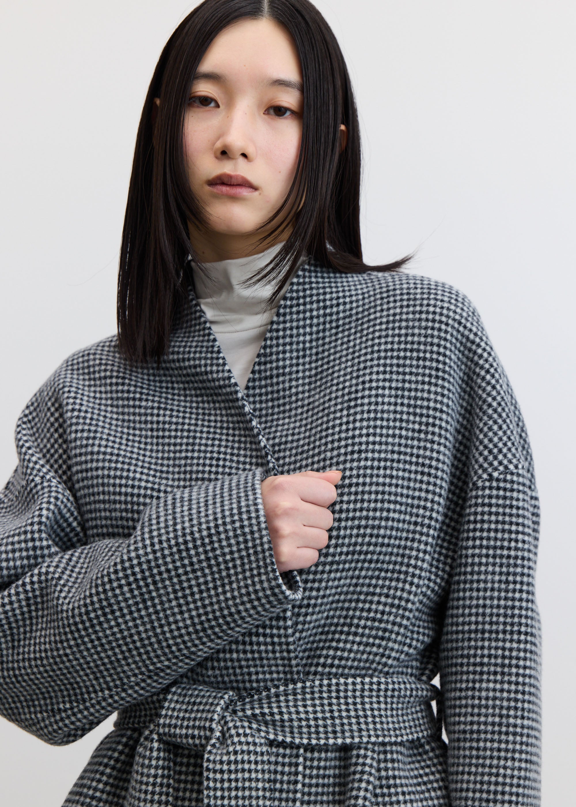 ウールリバーミディコート - SOÉJU online store｜上質な大人の女性の