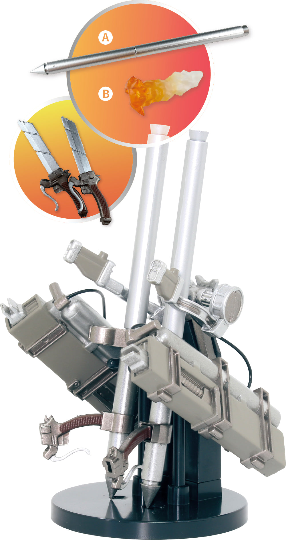 予約受付終了】進撃の巨人 1/12立体機動装置ver.1.5(再販)【1BOX／4