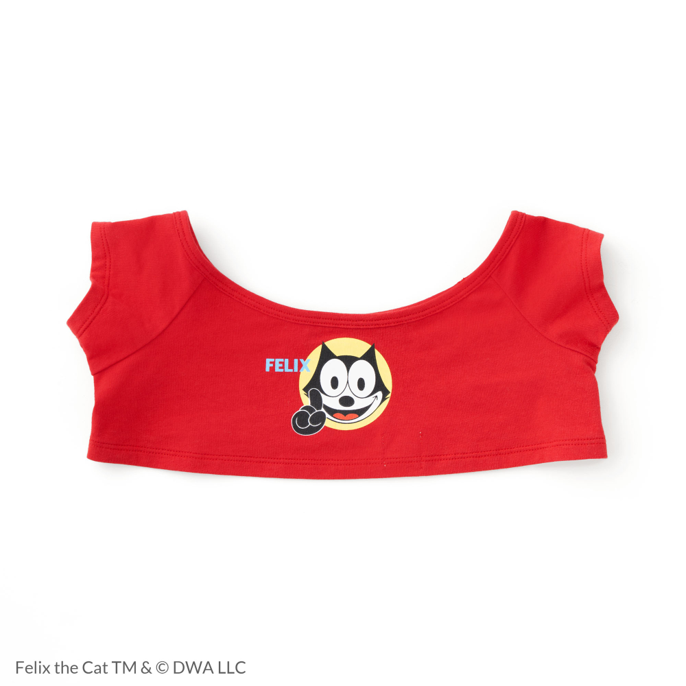 FELIX THE CAT × LOVOT イラストTシャツ(レッド) | LOVOT ウェブストア