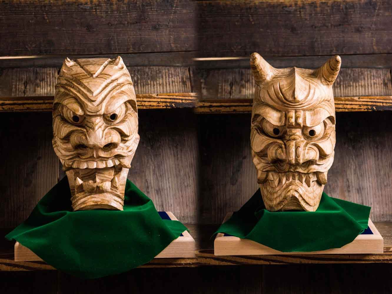 佐賀には人々に愛される鬼がいる？！鹿島の「浮立面」づくりの工房を