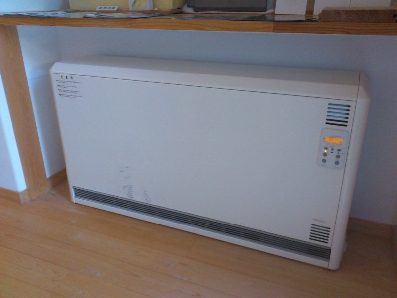 自然な暖かさがやっぱりいい！蓄熱暖房機ユニデール | 町家リフォーム