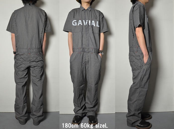 GAVIAL jump suits詳細、着画アップしました。 | オレ時々ROCK