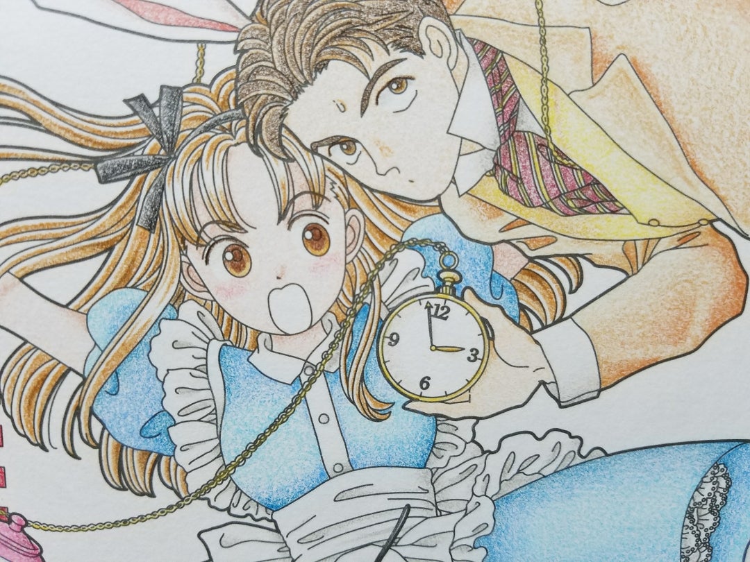 松苗あけみ ぬり絵 | きょうのきみのいろ～息子と塗り絵といろいろ～