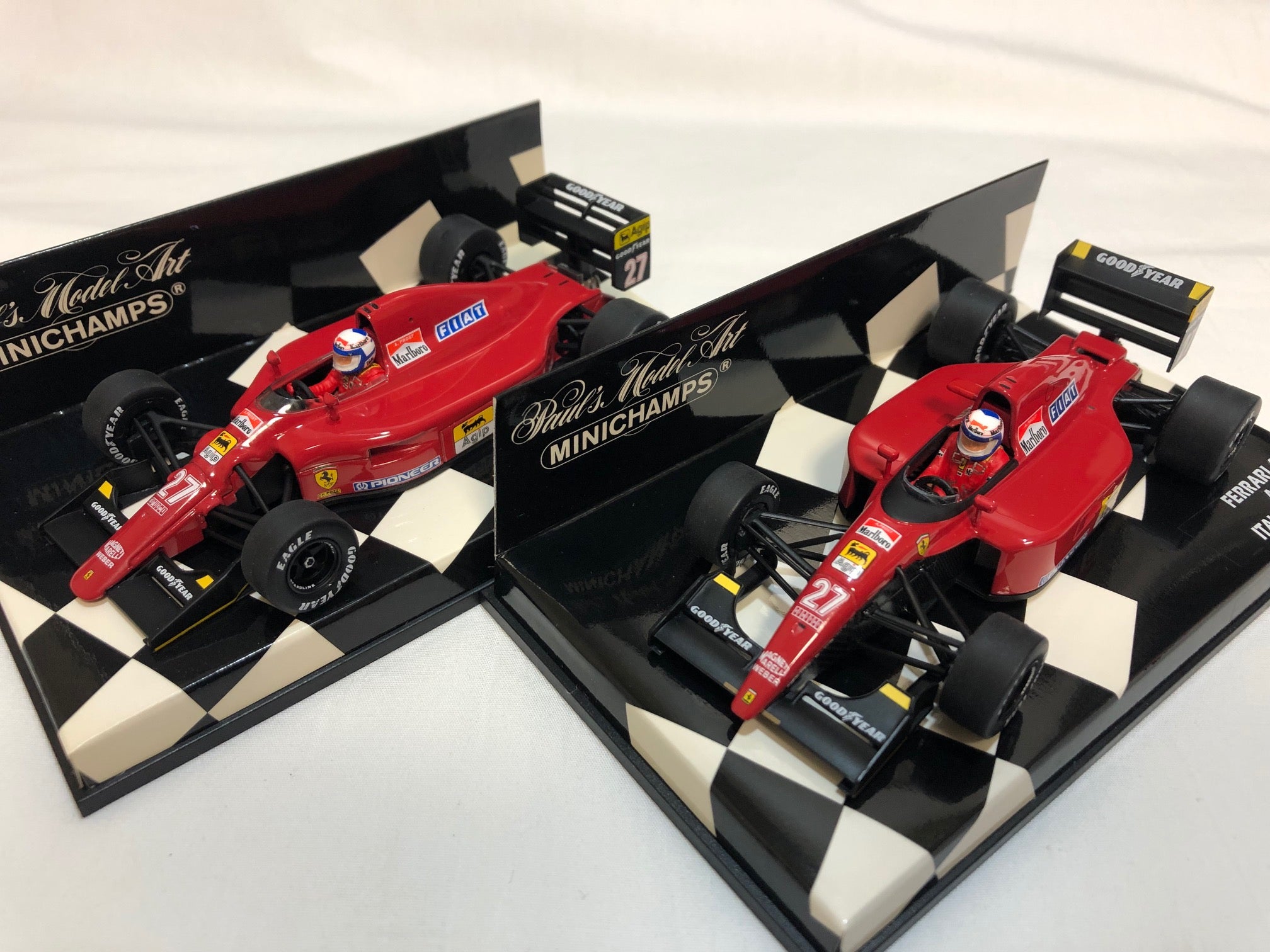 マテルエリート フェラーリ 642と643にドライバーを乗せてみた