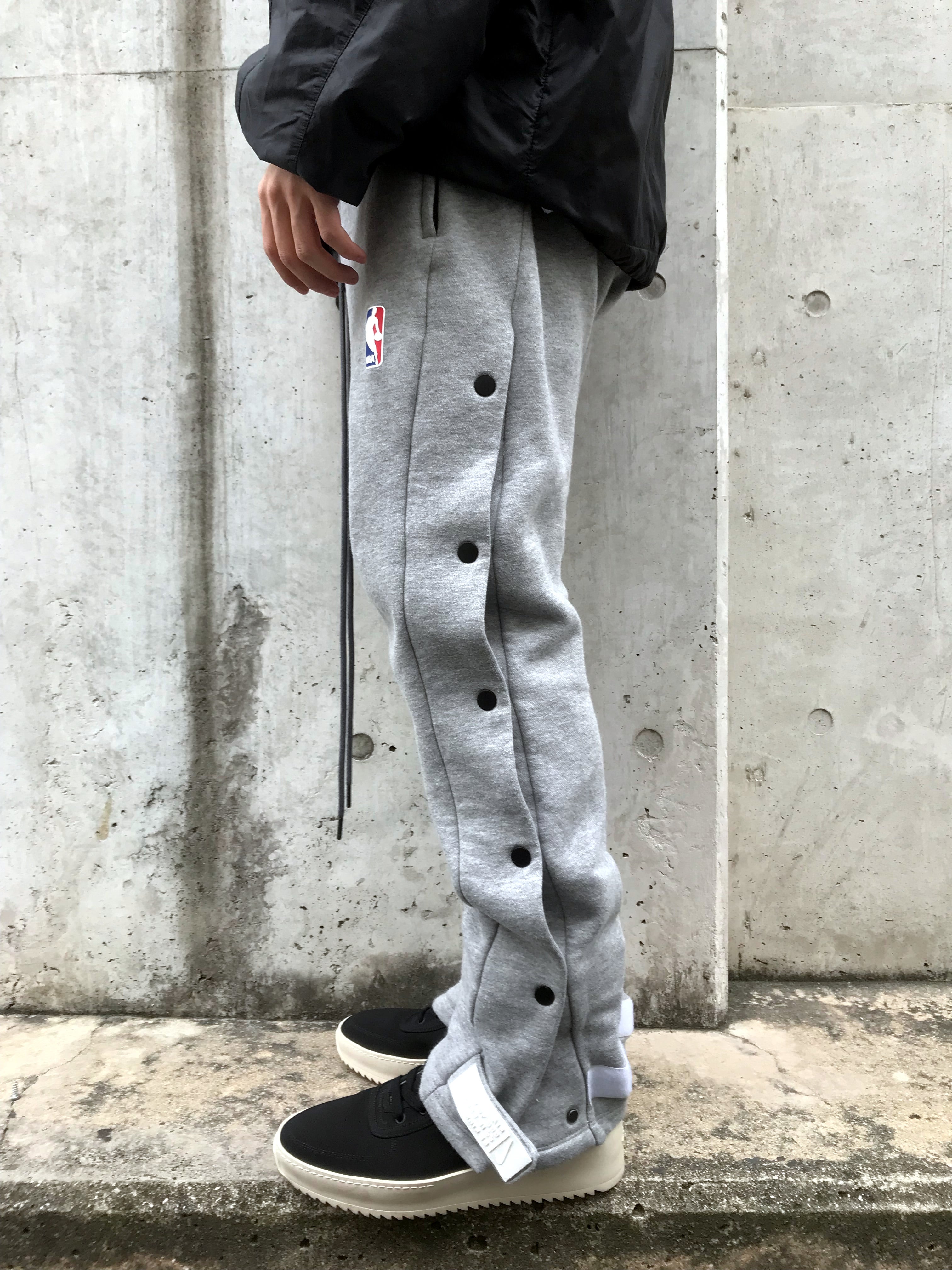 NIKE × FEAR OF GOD 18AW スナップボタン スウェットパンツ | モード