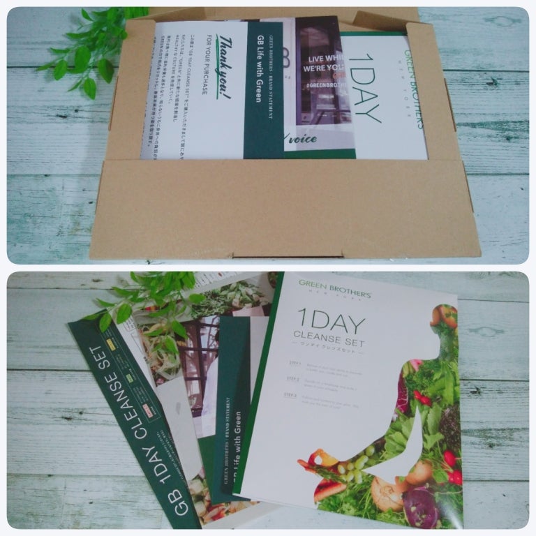 プロフ必読⭐︎ひよこ GREEN BROTHERS 1DAY CLEANSE プロフ必読