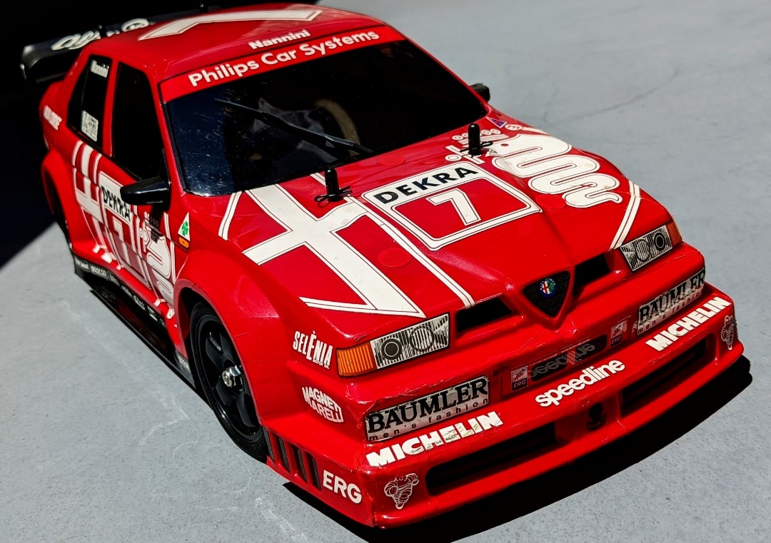 TAMIYA 1/10 RC Alfa Romeo 155 V6 TI | 武のずぶ濡れ濡れ鼠