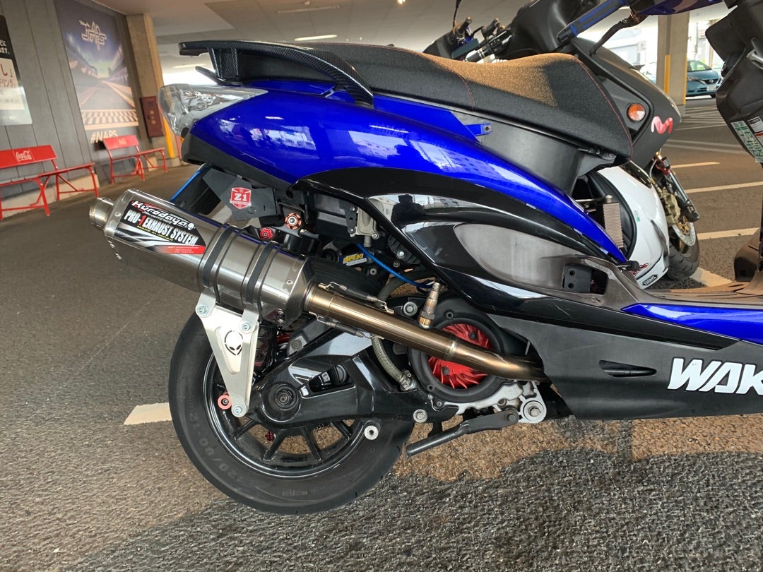 黒田屋のワンオフマフラー | 国内シグナスx泥沼日記