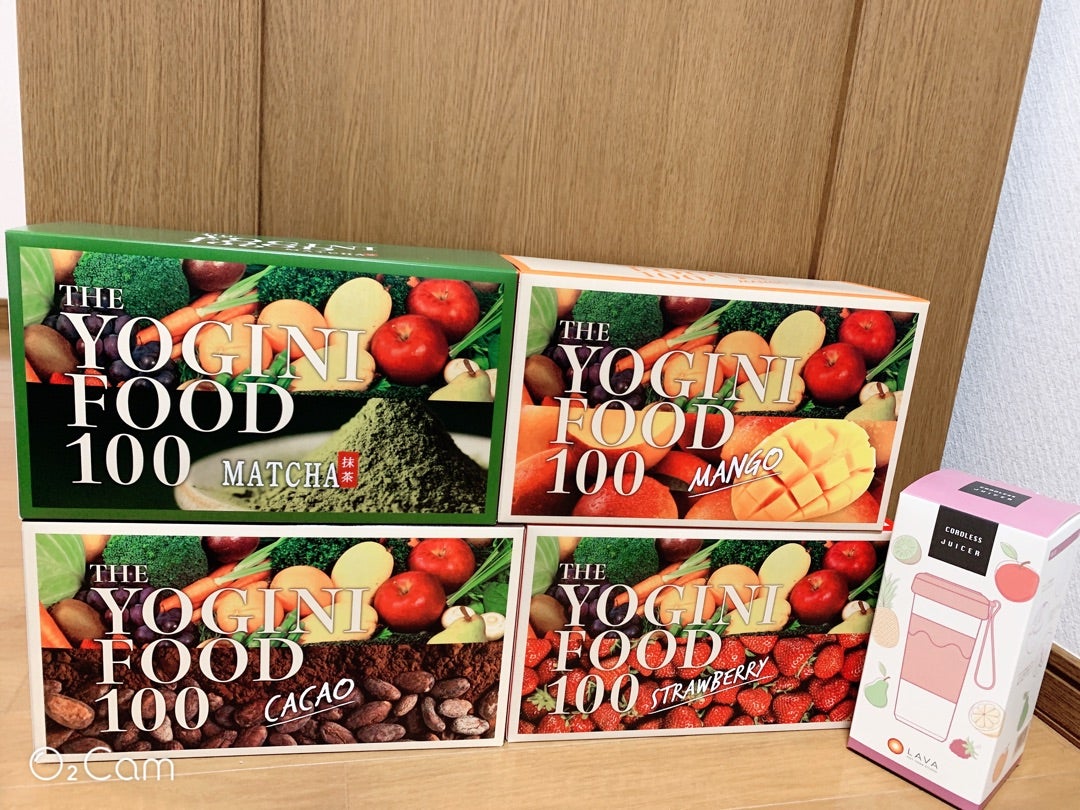 YOGINI FOOD 100 ヨギーニフード ストロベリー 1箱(21袋) Yoganic Life