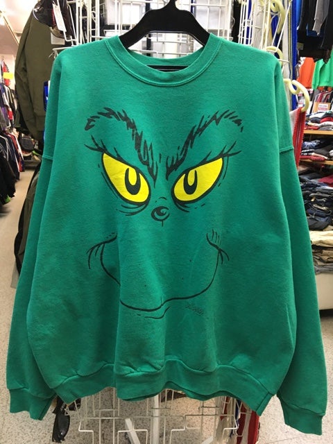 グリンチ GRINCH ドクタースース スウェット HANES トレーナー 大きい