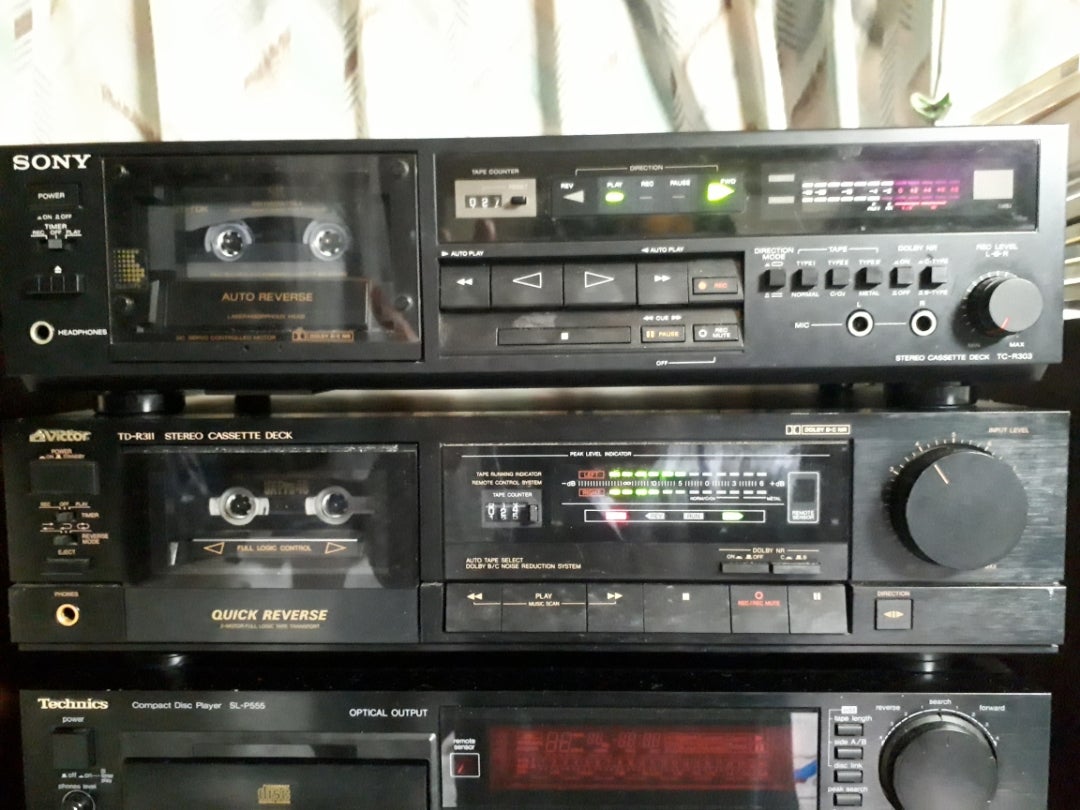 Victor TD-R311リバースデッキ電解コンデンサ交換 | あしべの備忘録