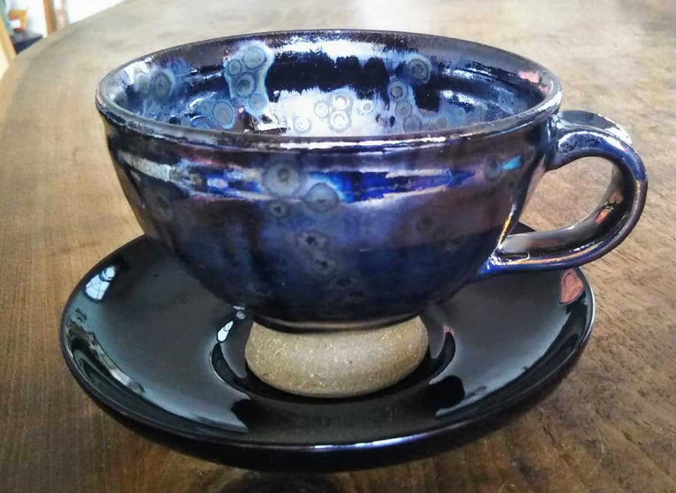 今回は曜変天目茶碗（カップ） | 造形作家 佐藤伊智郎のブログ