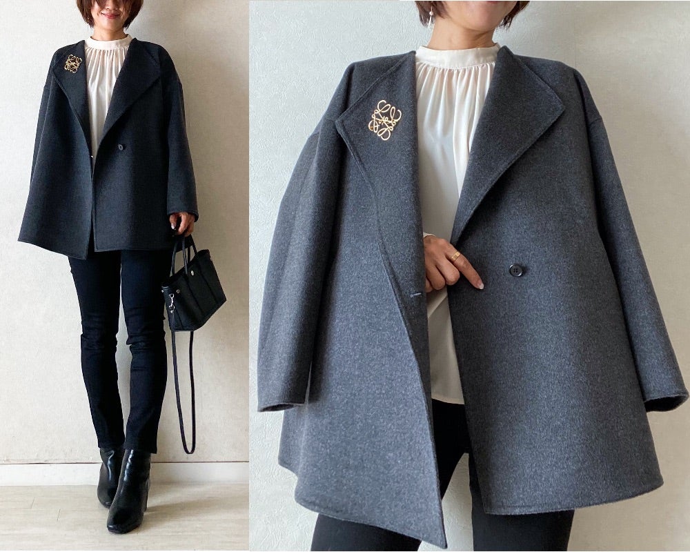 UNIQLO今から着られてめちゃかわいいダブルフェイスショートコート