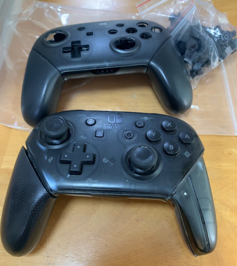 switchプロコン ボロボロなジャンク品を復活させてみた | ダディ