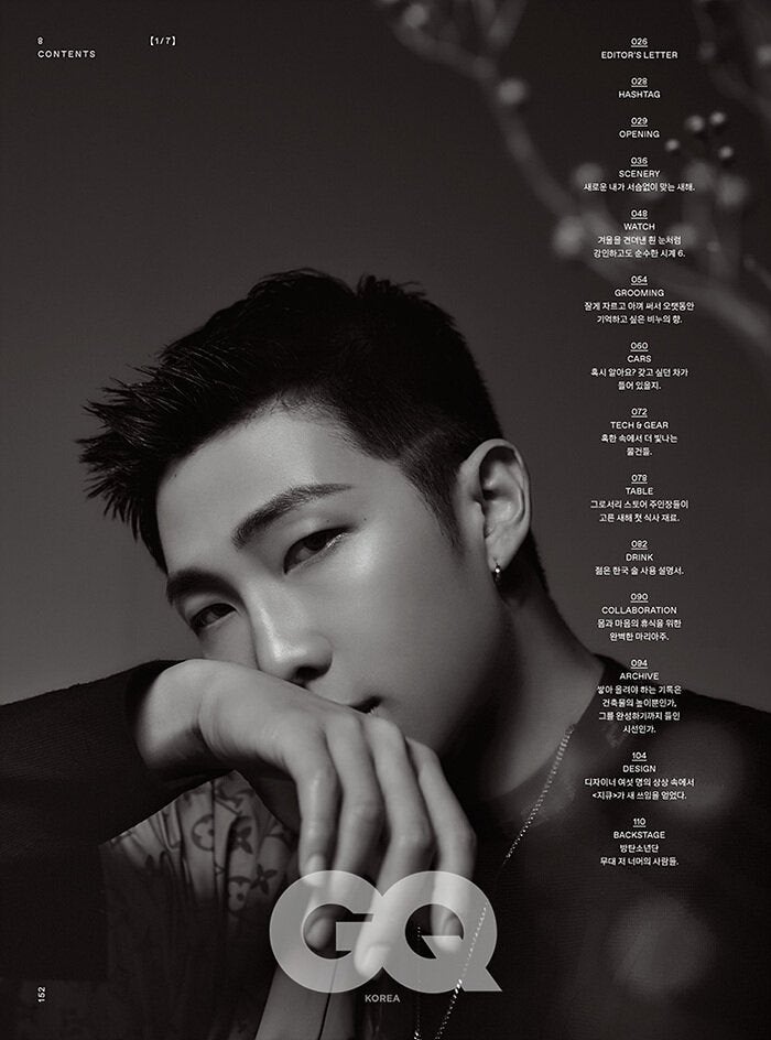 BTS☓GQ KOREA】GQ KOREA 2022年1月号 Preview | Bコレ BTSの情報収集