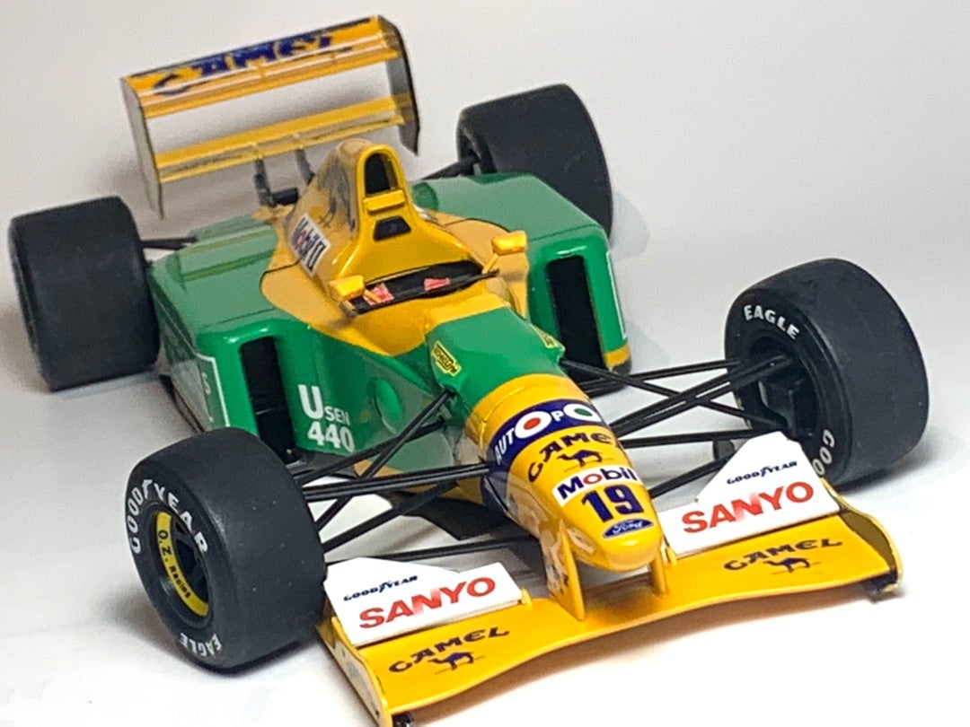 タミヤ1/20ベネトンフォードB192 完成 | 駆け抜ける模型生活