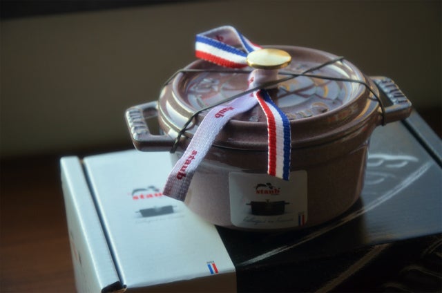 新入りストウブ♪新色シフォンローズ10cm | ジュンジュンの