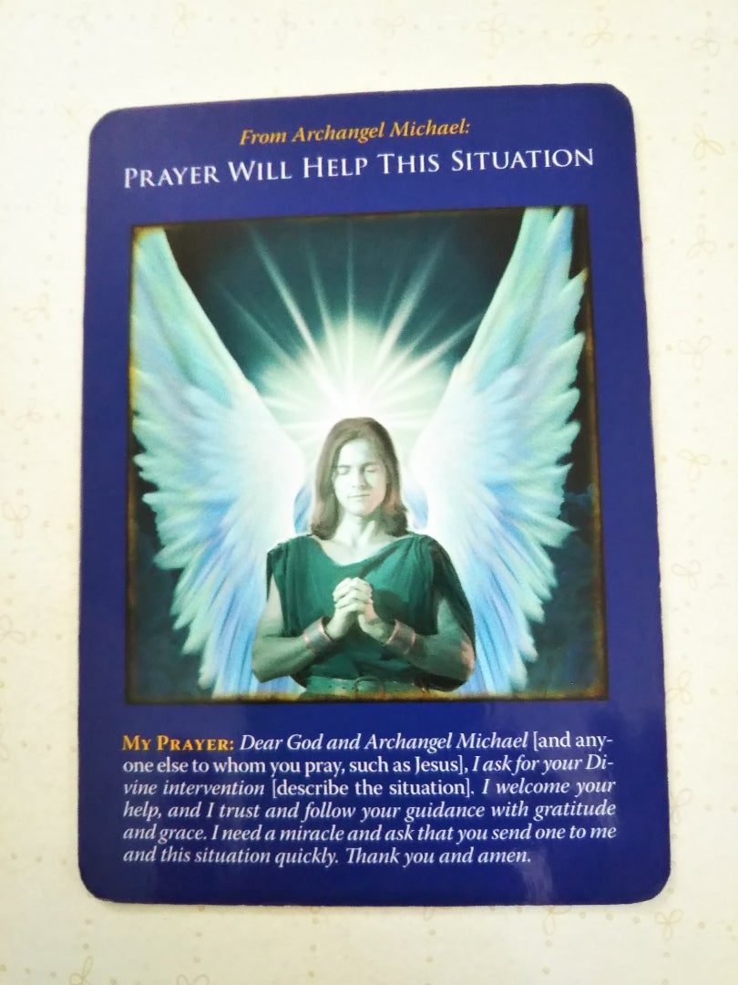 大天使ミカエルオラクルカード1 | あなたの守護天使描きます