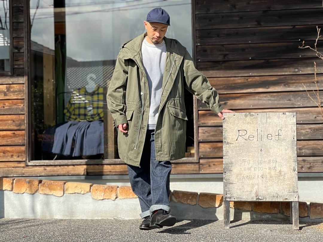 108L(1983年製)USED!フランス軍M-64パーカー(ライナー付) | relief