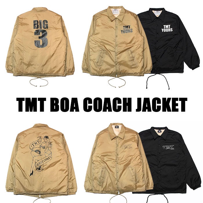 TMT 人気のボアコーチジャケット | INCENSE STAFF blog