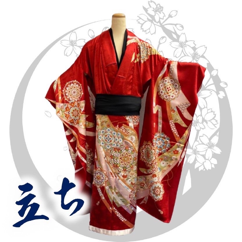 古典柄振袖 | 大阪本町「かんさい呉服」オンラインショップ「あさくさ