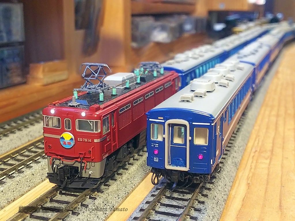 ED79の窓,50系5000は三角棒でボディー固定[鉄道模型] | 重単5175