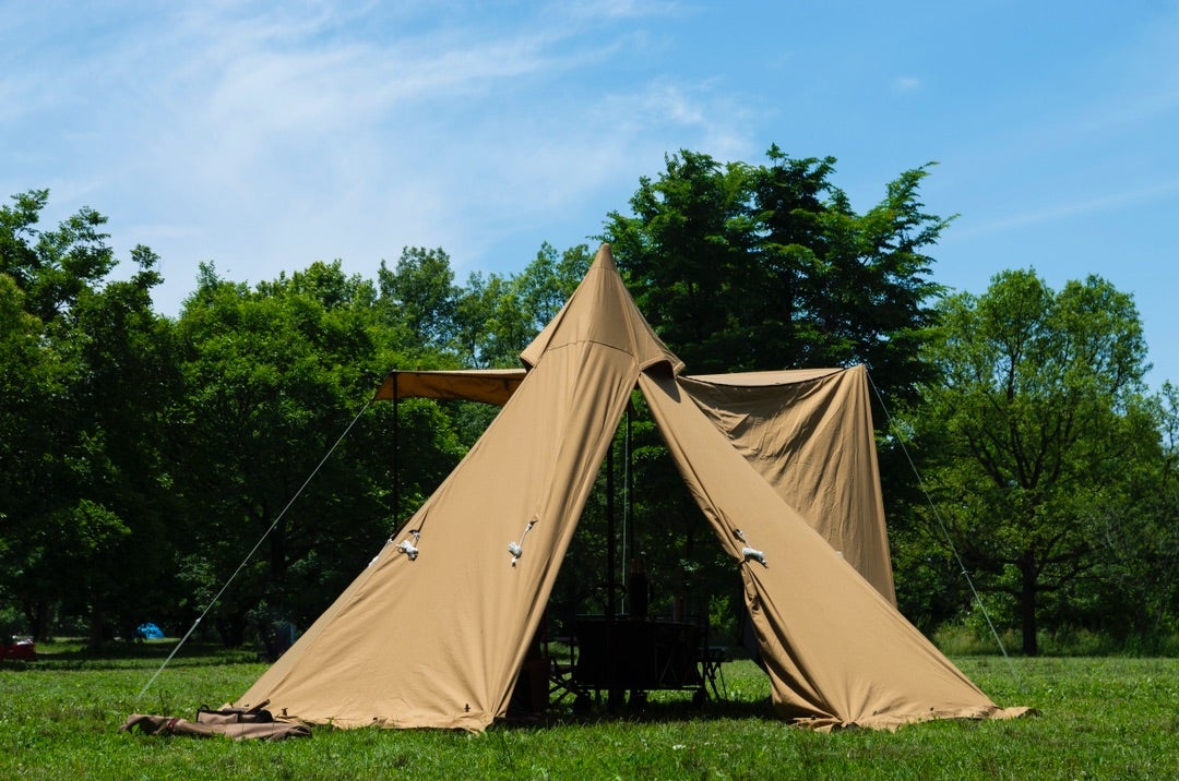 サーカスTCコンフォートミッド試し張り（デイキャンプin道満グリーン