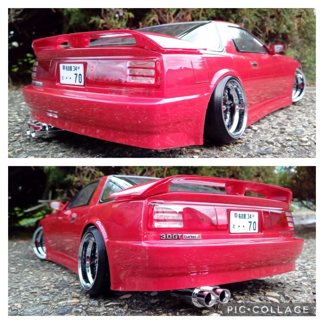 ABCホビー製 トヨタ 70スープラ ターボA フルアクショ電飾 エンジン