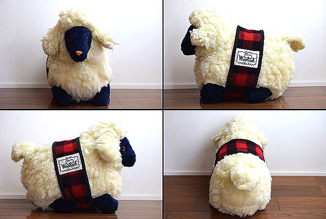 ☆特大！ 1980's Woolrich ウールリッチ ビンテージ シープ ドール