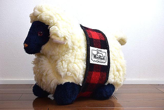 ☆特大！ 1980's Woolrich ウールリッチ ビンテージ シープ ドール