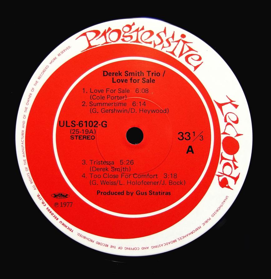 Love For Sale / Derek Smith Trio | 風景の音楽