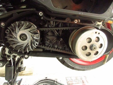 ヤマハ シグナスX-SR SED8J (その3) 駆動系の分解+洗浄 | Sae's Café