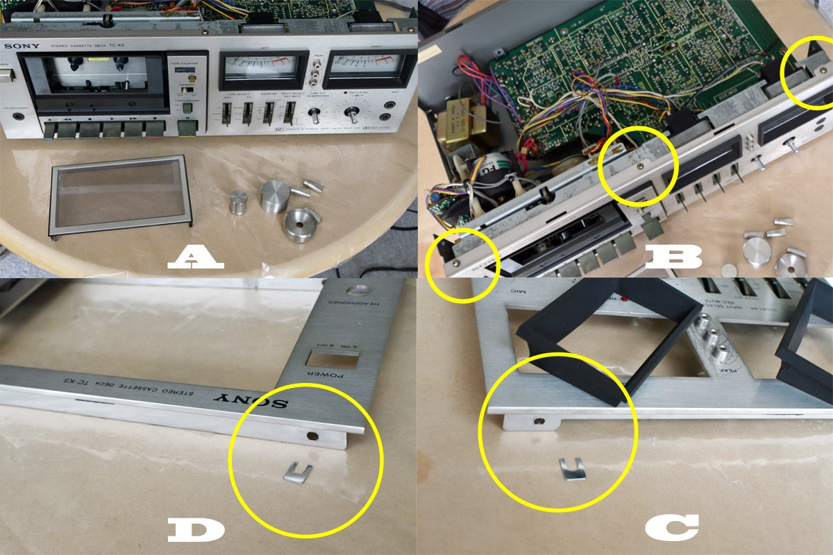 SONY ソニー カセットデッキ TC-K4 修理済 全機能動作 超美品-【要