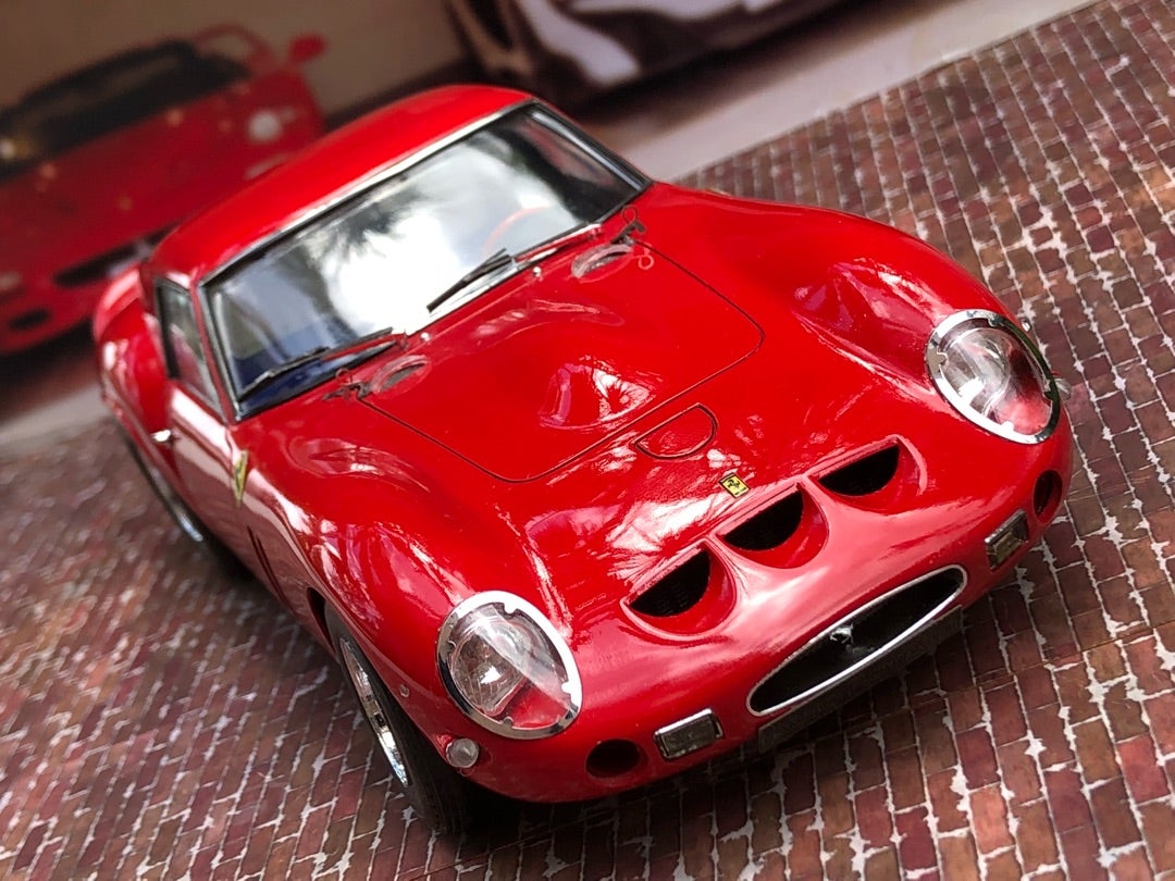 ビンテージフェラーリの王様フェラーリ250GTO（1/24 GUNZE） | chefの