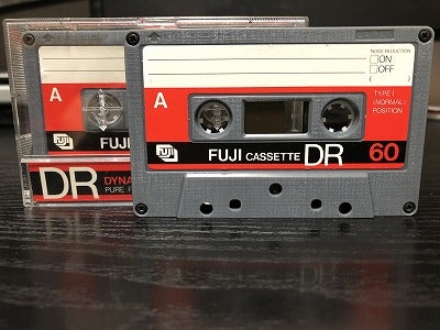 FUJIの1980年頃の古いカセットテープ DR、ER、UR、SR | actonlaneのブログ