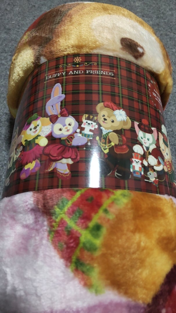香港ディズニー 99ドルで買えたダッフィー＆フレンズのブランケット